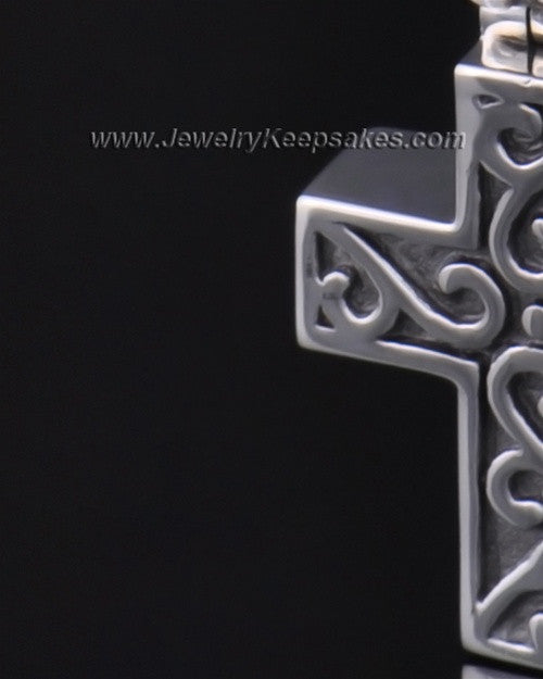 Sterling Silver Unity Cross Pendant