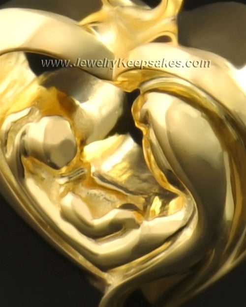 Bond of Love 14k Gold Heart Keepsake