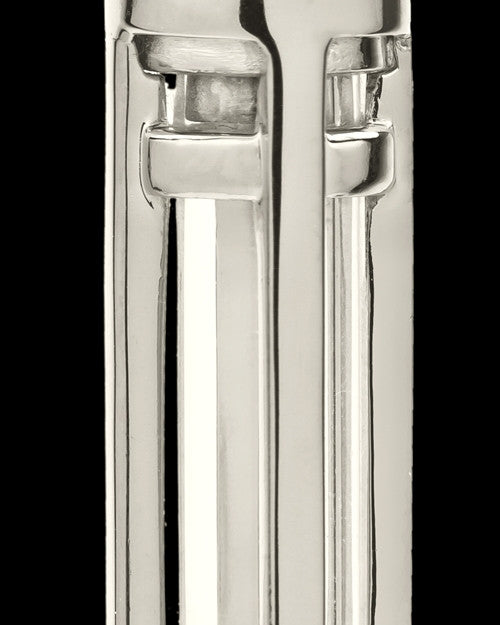 14k White Gold Hold Me Close Cylinder Keepsake