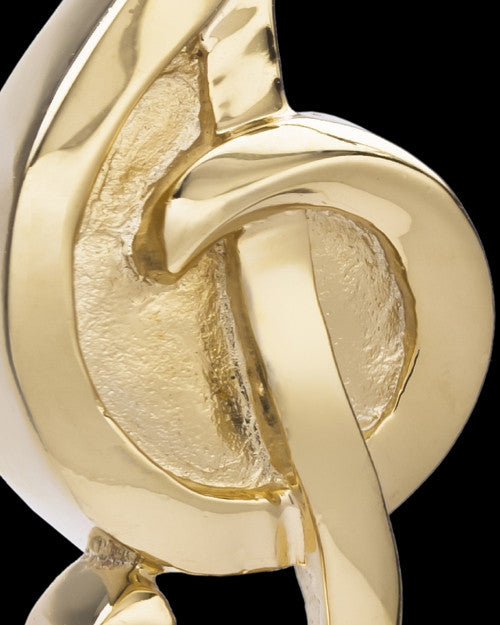 Gold Plated Music to My Heart Cremation Necklace