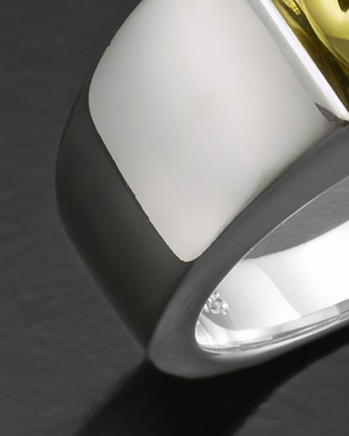 Men's Silver Devout Ring for Ashes