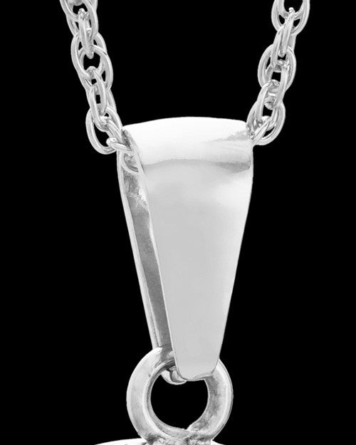 Stainless Military Medallion-Navy Urn Pendant