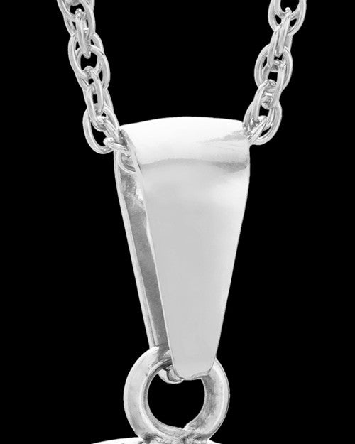 Stainless Military Medallion-Air Force Urn Pendant