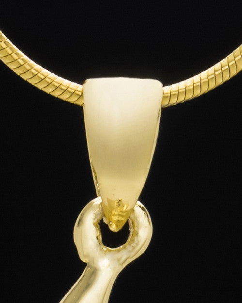 Gold Plated "A" Keepsake Jewelry