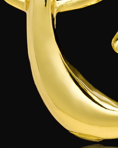 Gold Plated "C" Keepsake Jewelry