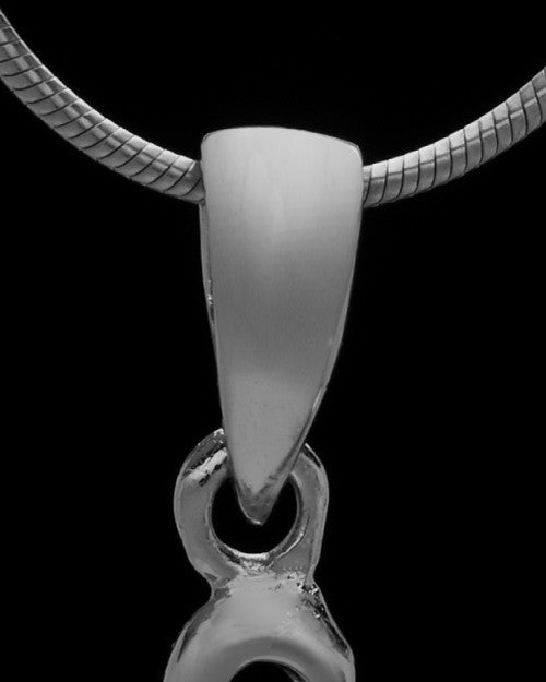 Black Plated "N" Keepsake Jewelry