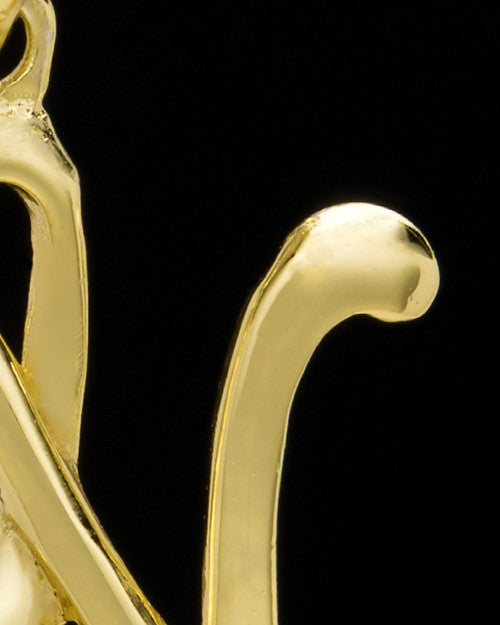 Gold Plated "N" Keepsake Jewelry