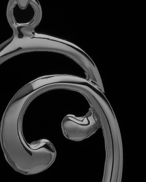 Black Plated "O" Keepsake Jewelry