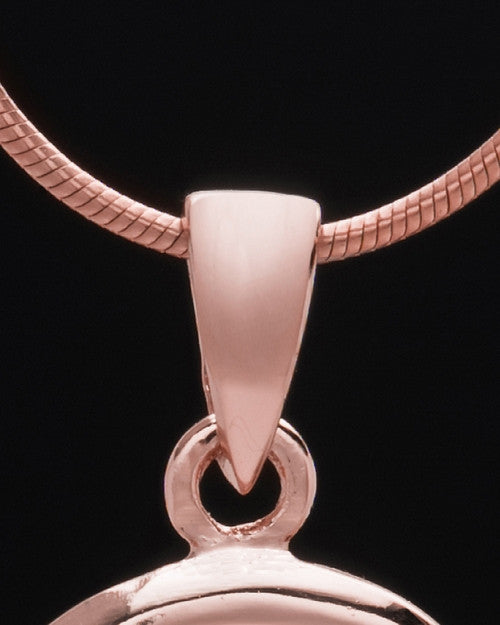 Rose Gold Plated "P" Keepsake Jewelry