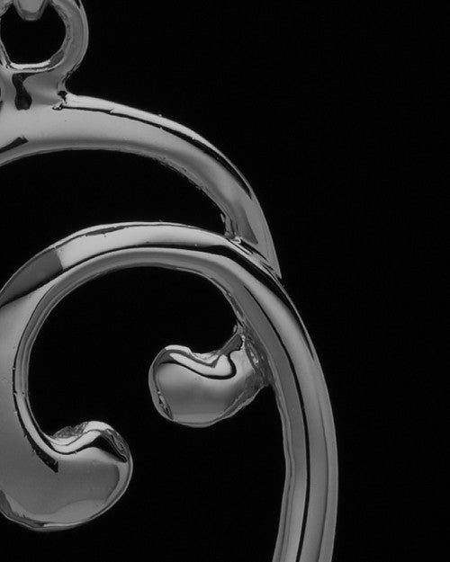 Black Plated "Q" Keepsake Jewelry