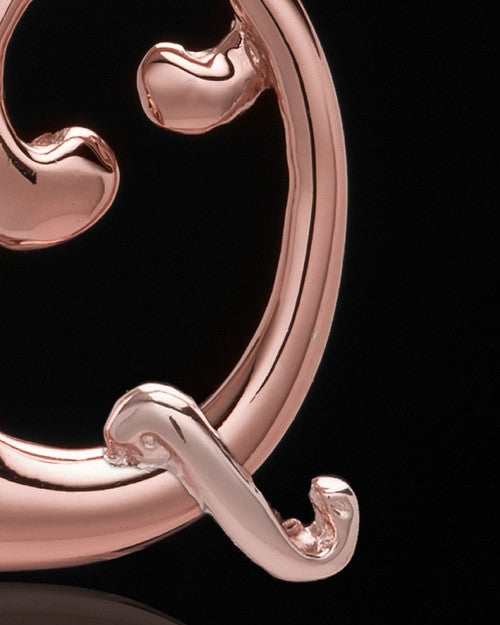Rose Gold Plated "Q" Keepsake Jewelry