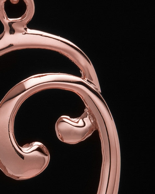 Rose Gold Plated "Q" Keepsake Jewelry