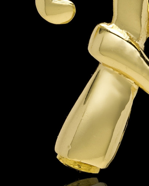 Gold Plated "R" Keepsake Jewelry