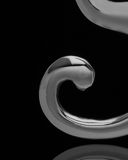 Black Plated "S" Keepsake Jewelry