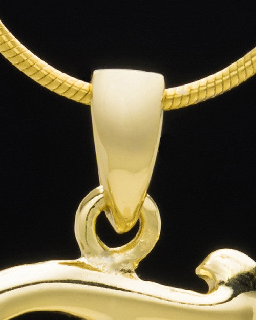 Gold Plated "T" Keepsake Jewelry
