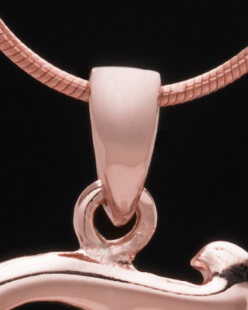 Rose Gold Plated "T" Keepsake Jewelry