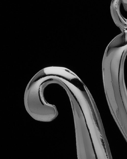 Black Plated "U" Keepsake Jewelry