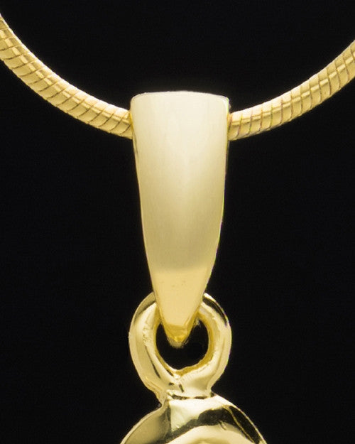 Gold Plated "U" Keepsake Jewelry