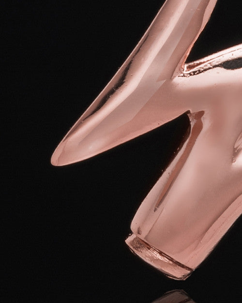 Rose Gold Plated "W" Keepsake Jewelry
