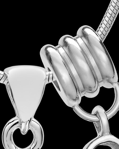 Sterling Silver Gentle Heart August Urn Pendant