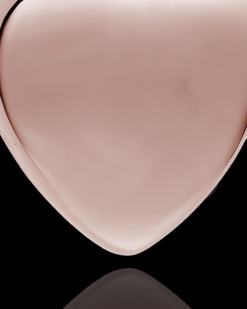 Rose Gold Plated Gentle Heart Urn Pendant