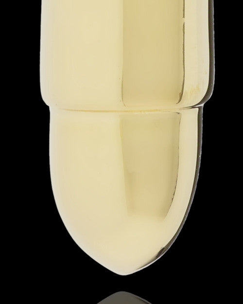 Gold Plated Cremation Bullet Keepsake Jewelry