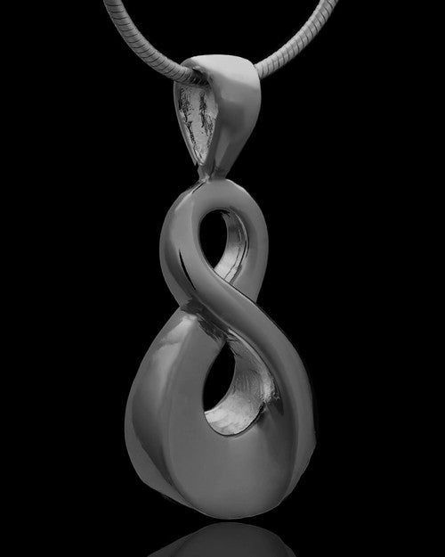 Black Plated Perpetual Love Keepsake Jewelry