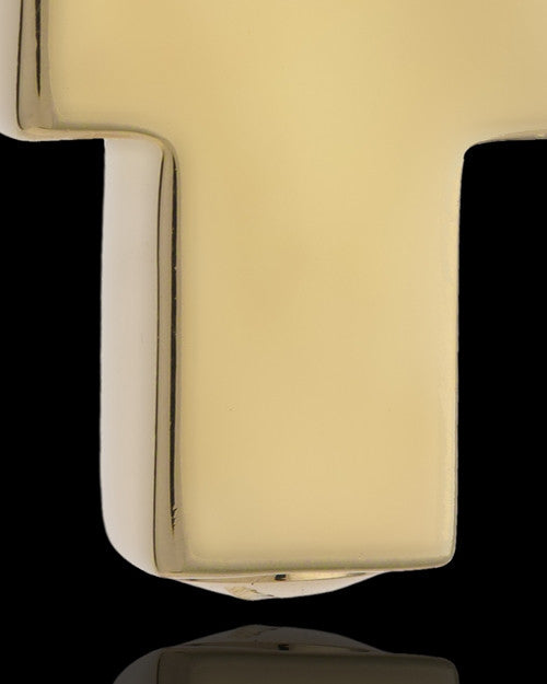 Gold Plated Blessed Cross Keepsake Jewelry