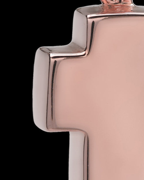 Rose Gold Plated Blessed Cross Keepsake Jewelry