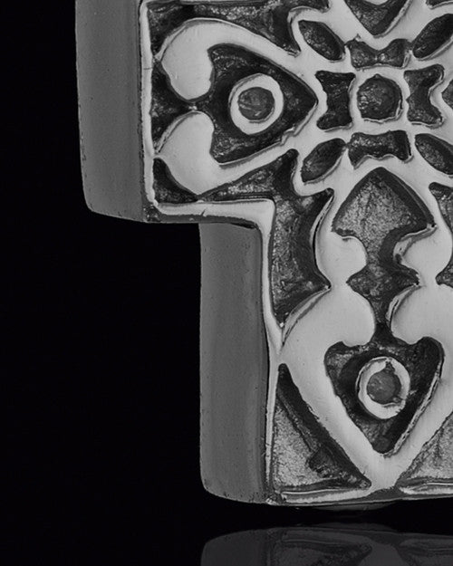 Black Plated Esteemed Cross Keepsake Jewelry