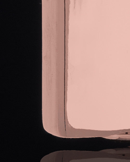Rose Gold Plated Natural Rectangle Keepsake Jewelry