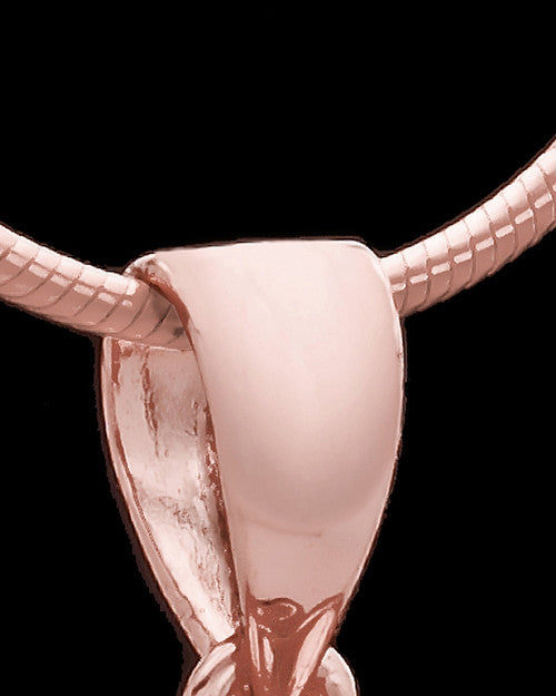 Rose Gold Plated Evening Heart Keepsake Jewelry