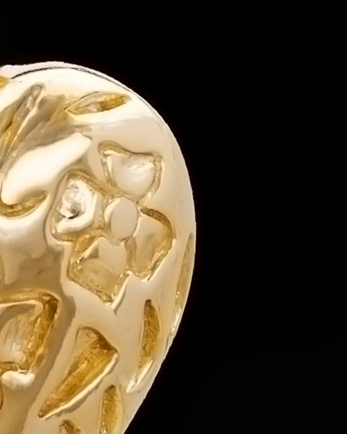 Gold Plated Spooled Heart Keepsake Jewelry