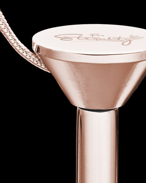 Rose Gold Stainless Millenium Cremation Pendant