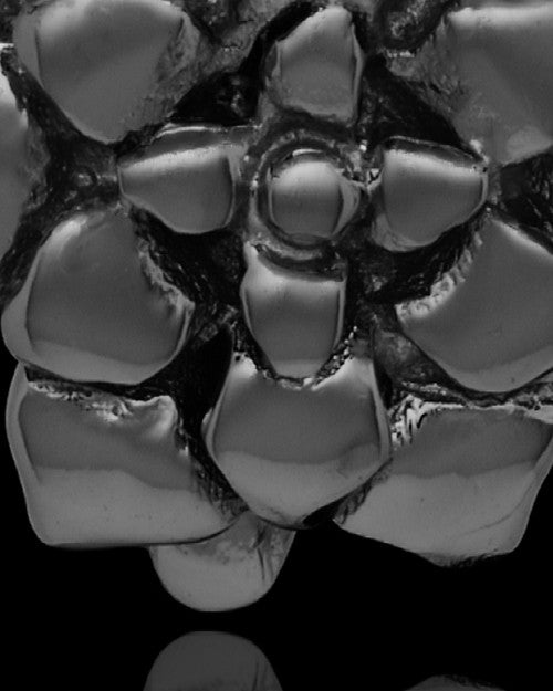 Black Plated Blossomed Keepsake Jewelry