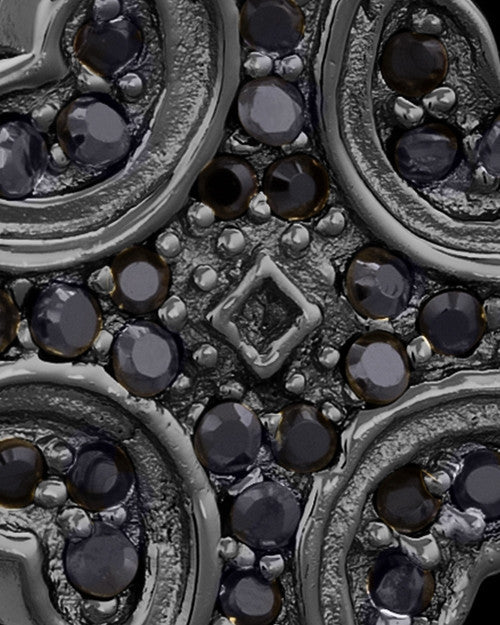 Black Plated Brilliance Keepsake Jewelry