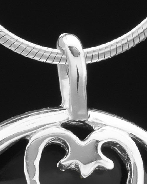 Silver Plated Clover Heart Keepsake Jewelry