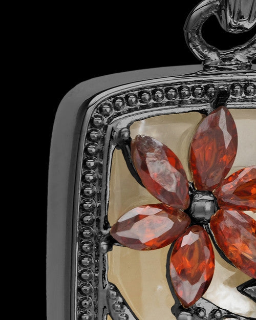Black Spring Garden Cremation Keepsake