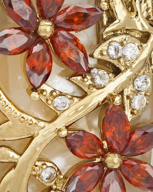 Gold Plated Spring Garden Keepsake Jewelry