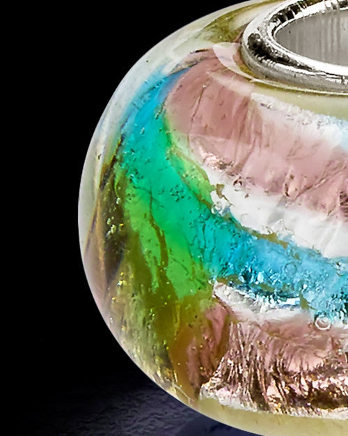 Glass Flowing Waters Charm