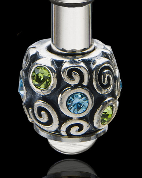 Stainless Steel Millenium Cremation Pendant with Trusting Charm