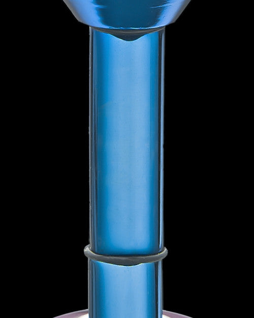Blue Stainless Millenium Cremation Pendant with Kindly Charm