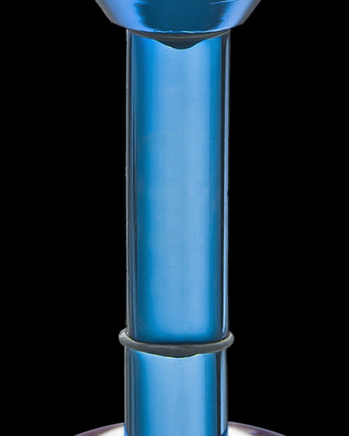 Blue Stainless Millenium Cremation Pendant with Charmed Charm