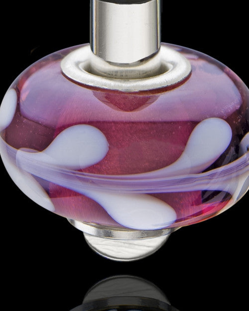 Stainless Millenium Cremation Pendant with Charmed Charm