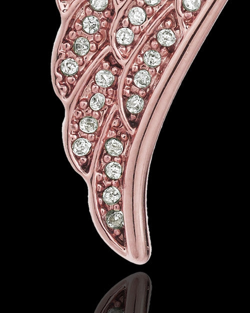 Rose Gold Plated Wings of Grace Keepsake Jewelry