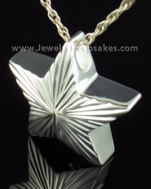 Cremation Charm Sterling Silver Starbright Keepsake