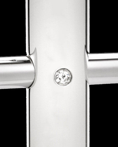 Stainless Steel Jewelry Urn Honorable Cross