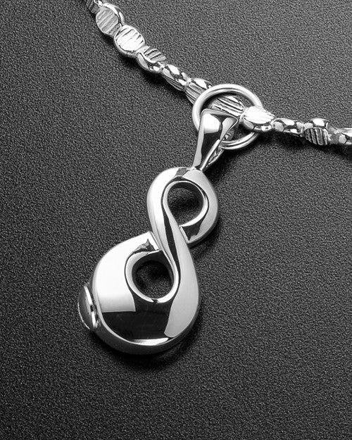 Luxury Perpetual Love Sterling Cremation Bracelet
