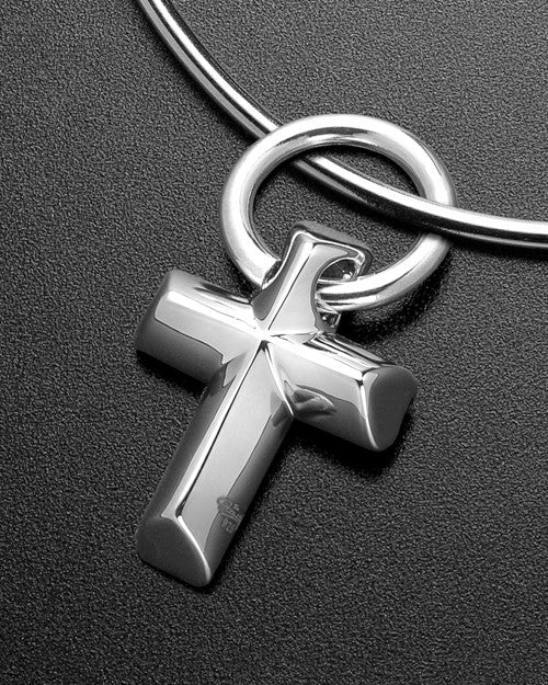 Sophisticate Compact Cross Cremation Bracelet