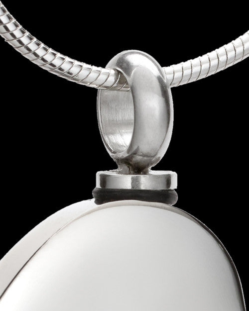 Silver My Journey Heart Memorial Jewelry